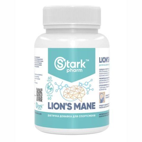 Pharm Lions Mane 500mg - 60caps фото