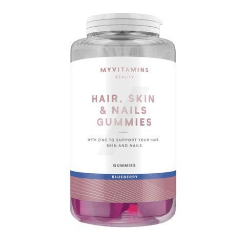 Hair Skin and Nails Gummies - 60 Gummies Blueberry фото