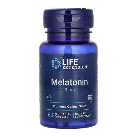 Melatonin 3 mg - 60 vcaps фото