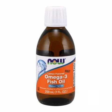 Omega-3 Fish Oil Lemon - 200 ml (7 oz) фото