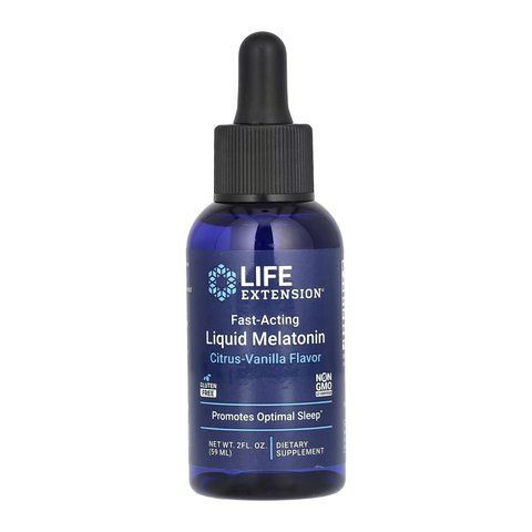 Fast-Acting Liquid Melatonin (Citrus-Vanilla) - 2 fl oz фото