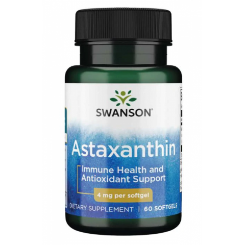 Astaxanthin 4mg - 60caps фото