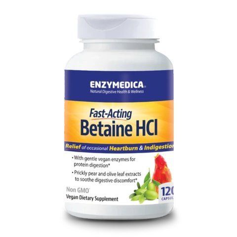 Betaine HCI 600mg - 120 caps фото