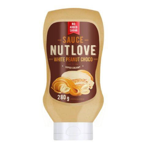 Sause Nutlove - 280g White Peanut Choco фото