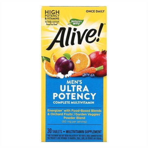 Men's Ultra Potency Complete Multivitamin - 30 tabs фото