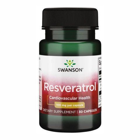 Resveratrol 100 mg - 30caps фото
