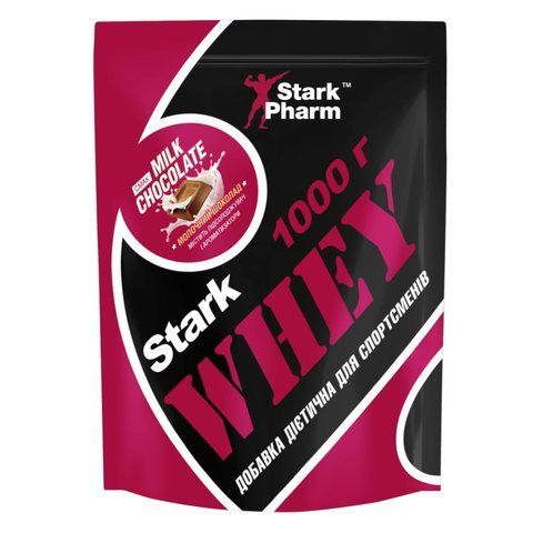 Stark Whey - 1000g Milk Chocolate фото