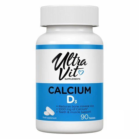 Calcium Vitamin D3 - 90 tabs (До 02.24) фото