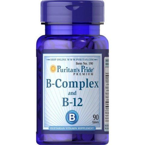 B-Complex B-12 - 90tabs фото