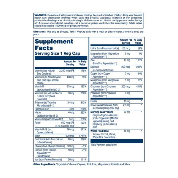 Once Daily Prenatal Multi-Vita - 90 vcaps фото