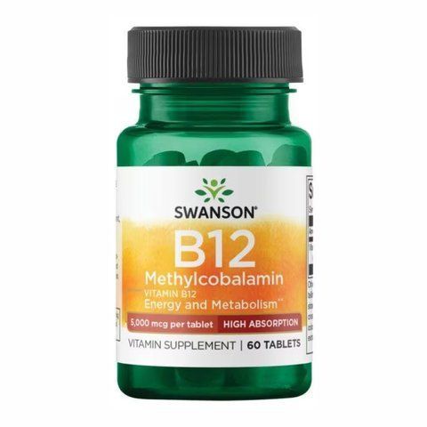 B- 12 5000mg - 60 tab фото