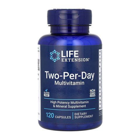 Two-Per-Day Multivitamin - 120 caps (Затерта дата) фото