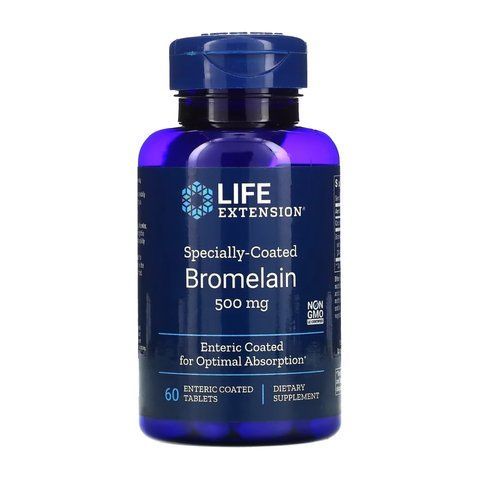 Specially-Coated Bromelain	500 mg - 60 tabs фото