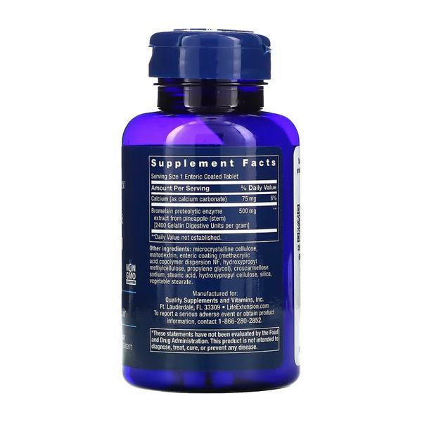 Specially-Coated Bromelain	500 mg - 60 tabs фото