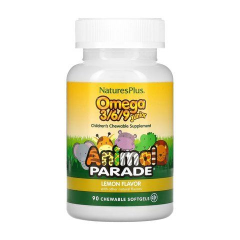 Animal Parade 3/6/9 Junior - 90 softgels фото