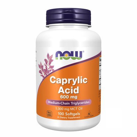 Caprylic Acid 600mg - 100 sgels фото