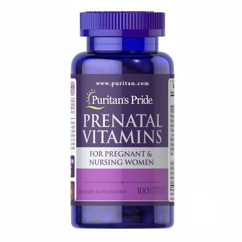 Prenatal Vitamins - 100 Caplets фото