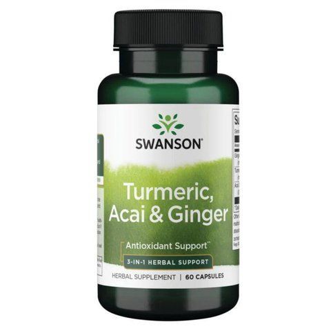 Turmeric Acai Ginger 3-IN-1 - 60caps фото
