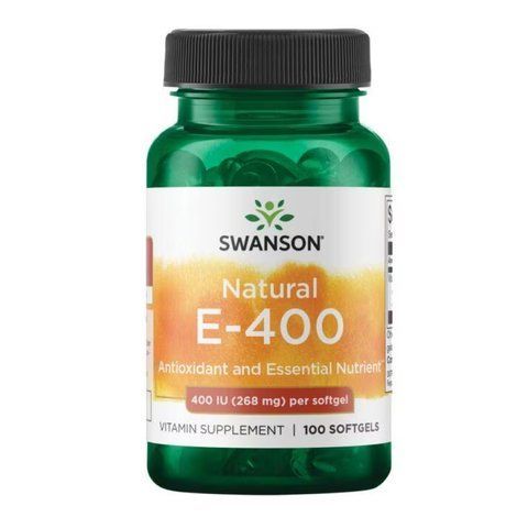 Natural Vitamin E - 100 softgel фото