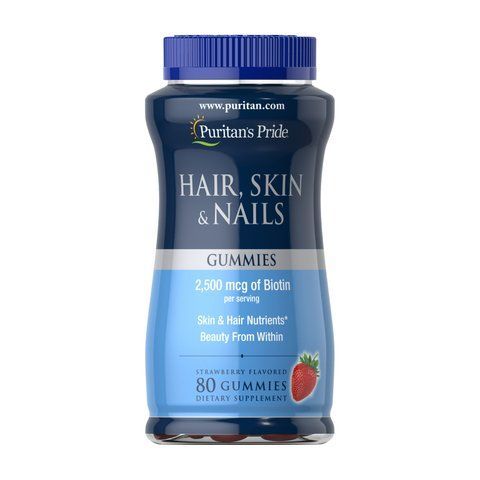 Hair Skin and Nails Gummies - 80 Gummies фото