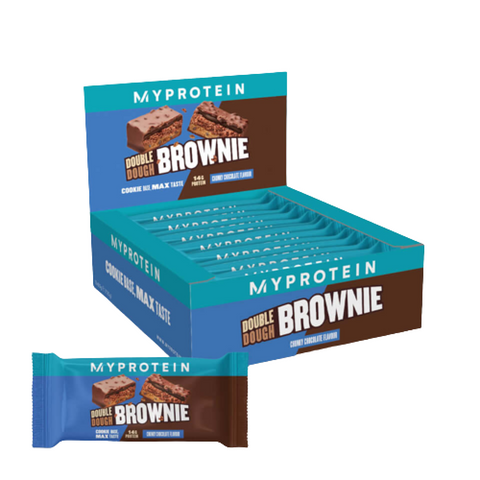 Double Dough Brownie - 12x60g Chunky Chocolate фото