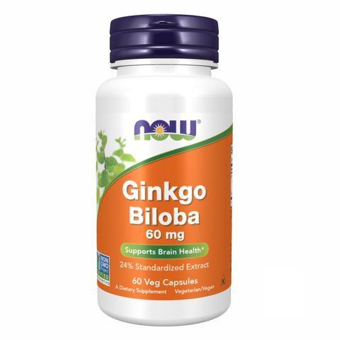 Ginkgo Biloba 60mg - 60vcaps фото