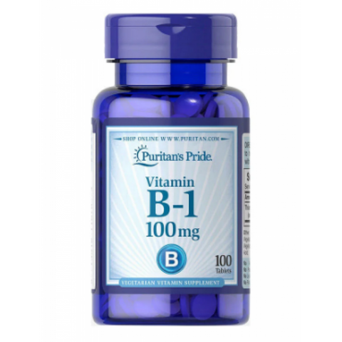 Vitamin B-1 100mg - 100 tablets фото