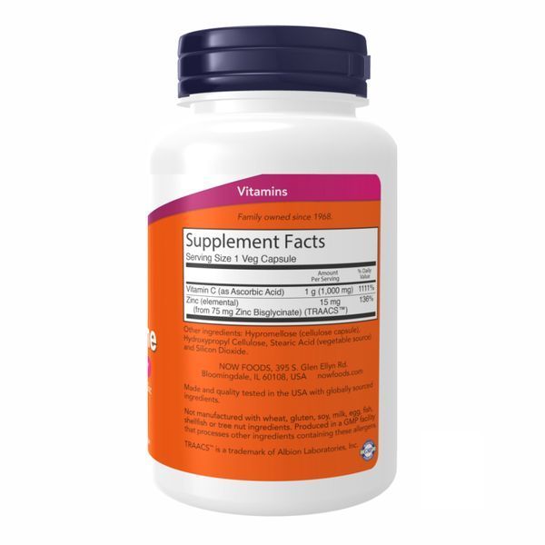 C-1000 Zinc Immune - 90 vcaps фото
