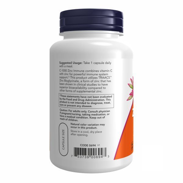 C-1000 Zinc Immune - 90 vcaps фото