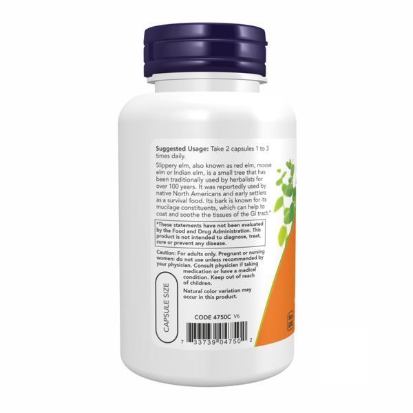 Slippery Elm 400 mg - 100 vcaps фото