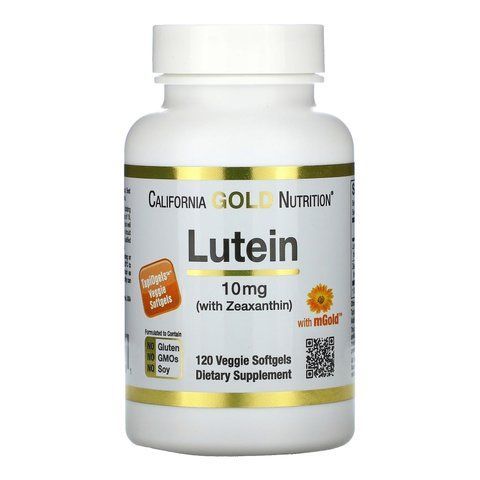 Lutein 10mg - 120 veg softgels фото