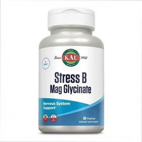 Stress B Magnesium Glycinate - 60 vcaps фото