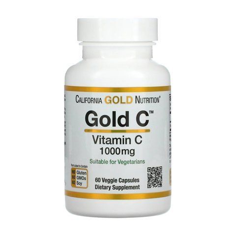 Gold Vitamin C 1000mg - 60caps фото