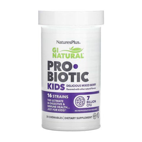 Gi Natural Probiotic Kids - 30 chewables фото