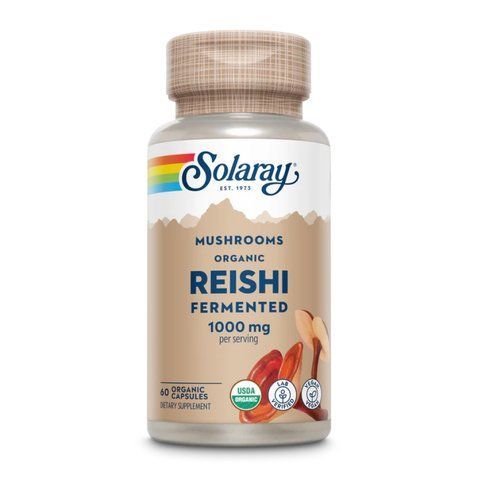 Org Grown Fermented Reishi 1000mg - 60 caps фото