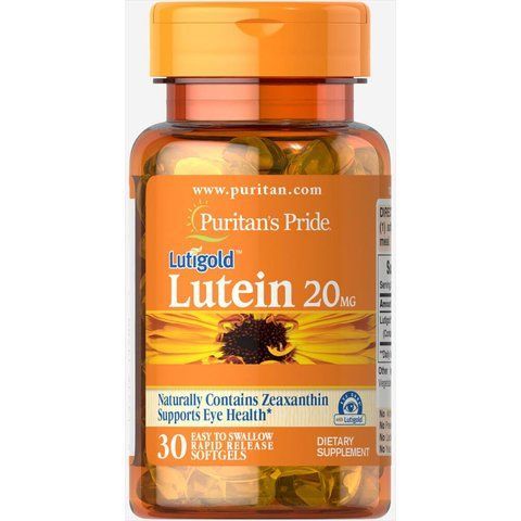 Lutein 20mg - 30softgels фото