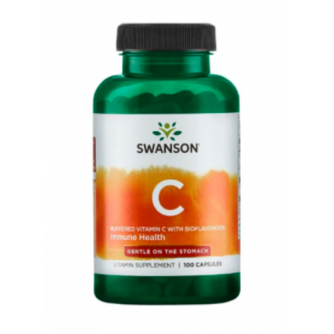 Immune Health Buffered Vitamin C with Bioflavonoids - 100 caps фото