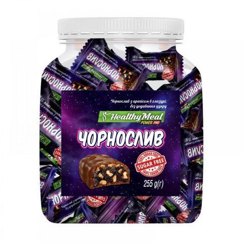 Helthy Meal - 255г Чорнослив с арахисом в глазури фото