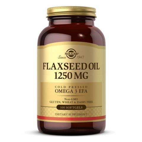Flaxseed Oil 1250 mg - 100 softgels фото