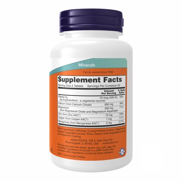 Calcium Citrate W/Min - 100 tabs фото