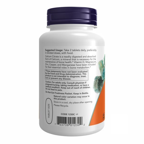Calcium Citrate W/Min - 100 tabs фото