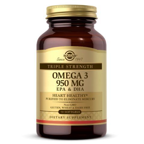Triple Strength Omega-3 950 mg - 50 softgels фото