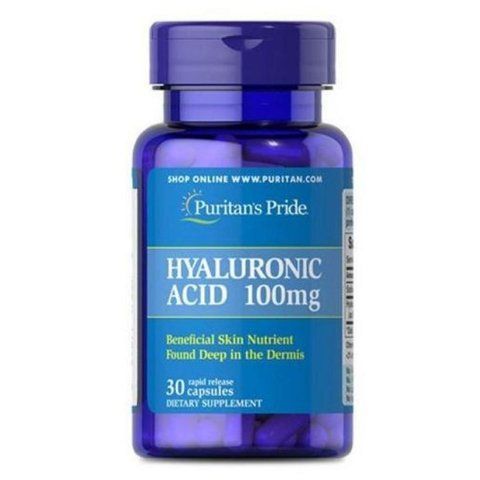 Hyaluronic Acid 100mg - 30caps фото