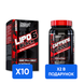 Combo LIPO-6 BLACK ULTRA CONCENTRATE &ndash; 60 caps х 10шт + Caffeine &ndash; 60 caps х 2шт &ndash; В ПОДАРОК! фото 1