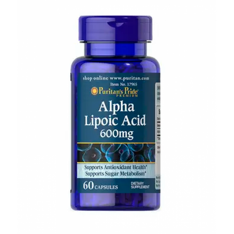 Alpha Lipoic Acid 600 mg - 60 caps фото