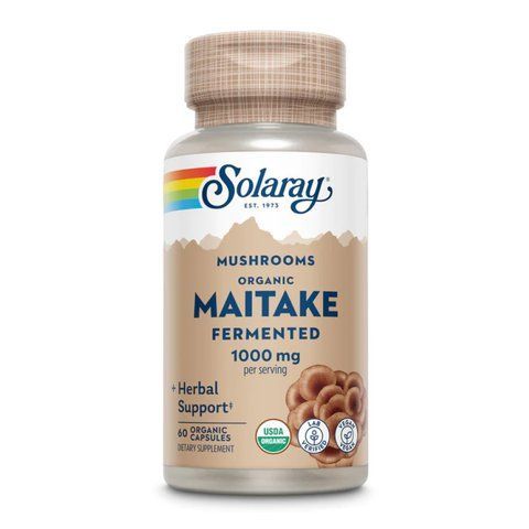 Org Grown Fermented Maitake 1000mg - 60 caps фото