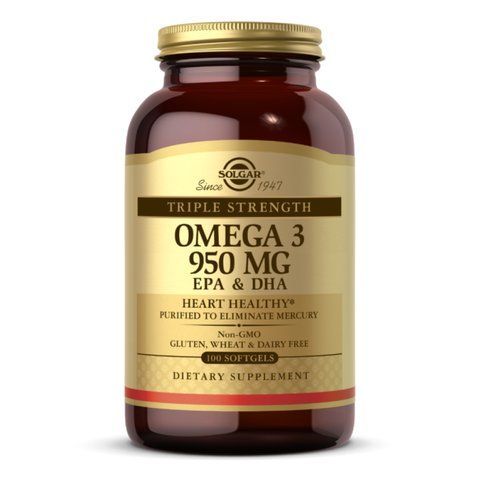Triple Strength Omega-3 950 mg - 100 softgels фото