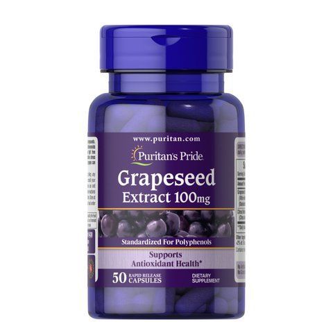 Grapeseed Extract 100mg - 50caps фото
