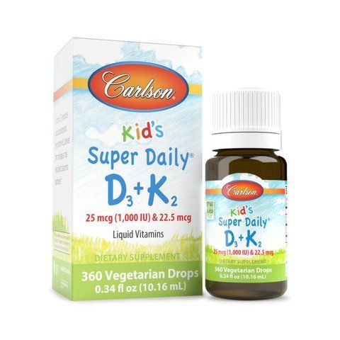 Kids Super Daily D3+K2 - 360 drops фото