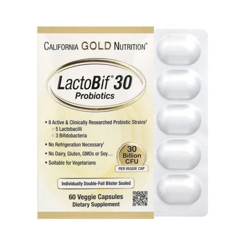 LactoBif 30 Probiotics - 60 veg caps фото